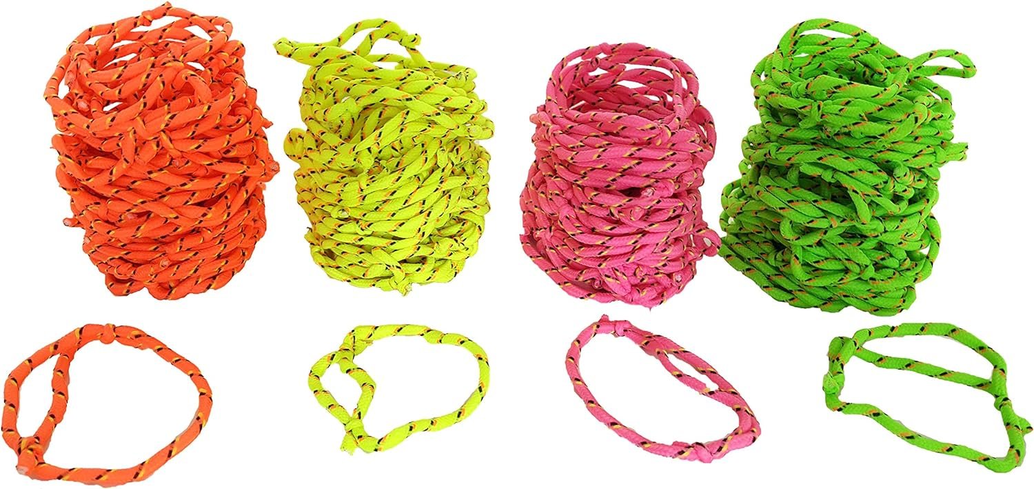 Neon Rope Friendship Bracelets (72) Review